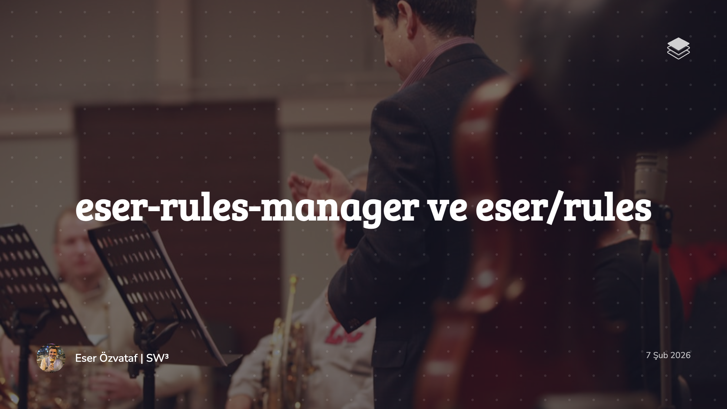 eser-rules-manager and eser/rules
